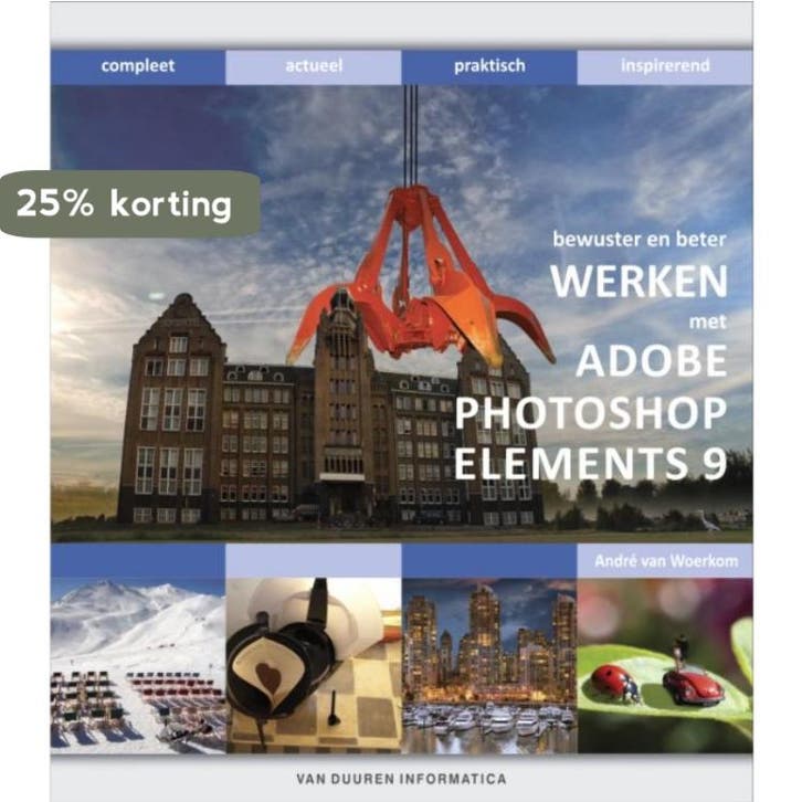 Werken met Adobe Photoshop Elements 9 / Bewuster en beter, Boeken, Informatica en Computer, Zo goed als nieuw, Verzenden