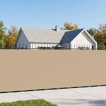 vidaXL Balkon Privacy Scherm 200 x 400 cm Stof met, Verzenden, Nieuw