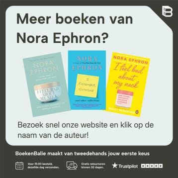 Daar staat mij niets van bij en andere herinneringen, Boeken, Verzenden, Zo goed als nieuw, Nora Ephron