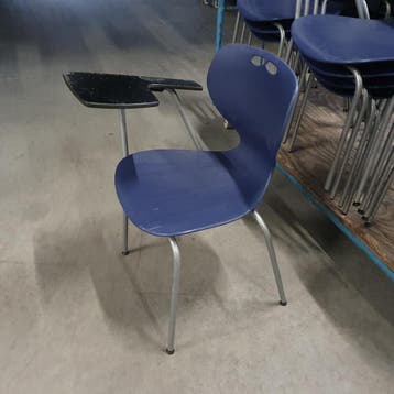 Ahrend 450 Merryfair conferentiestoel - blauw kunststof, Huis en Inrichting, Stoelen, Ophalen of Verzenden, Nieuw