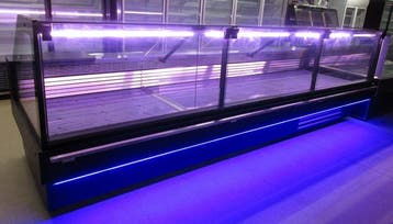 Doris koeltoonbank met plaatkoeling – B385cm x D129 x H122, Gebruikt