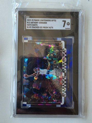 Panini Donruss Optic Anthony Edwards 74/75 Insert card,, Nieuw