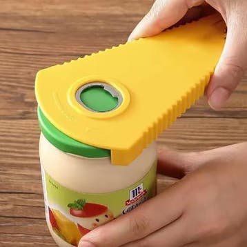Multifunctionele Fles- en Potopener met Antislip Grip, Verzenden, Nieuw