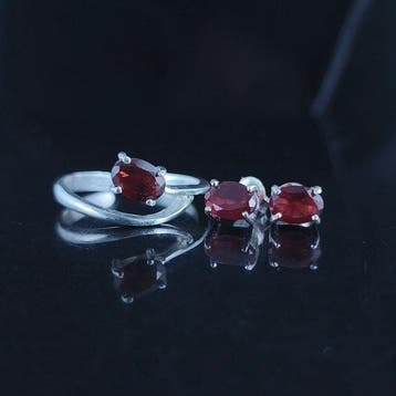 Granaat Sieraden- 3.26 g - (2)