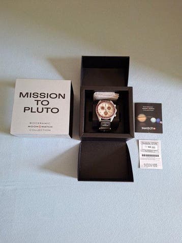 Omega x Swatch - MoonSwatch - Mission to Pluto - Zonder, Nieuw