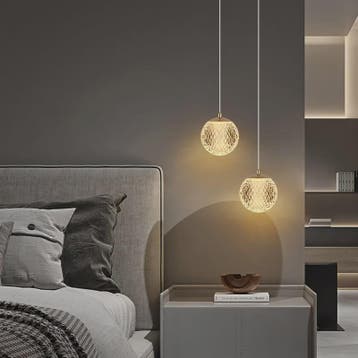 Moderne Sfeerverlichting Hanglamp - Kristallen Bol Design vo, Verzenden, Nieuw