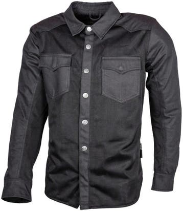 gms Lynx Mesh Zwart Motoroverhemd, Motoren, Nieuw met kaartje, Jas | textiel, Gms, Heren