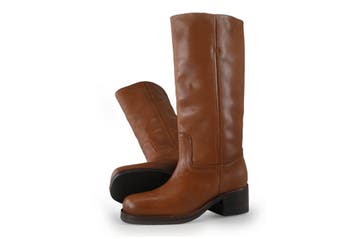 Bronx Laarzen in maat 37 Cognac, Kleding | Dames, Schoenen, Hoge laarzen, Bronx, Overige kleuren, Verzenden