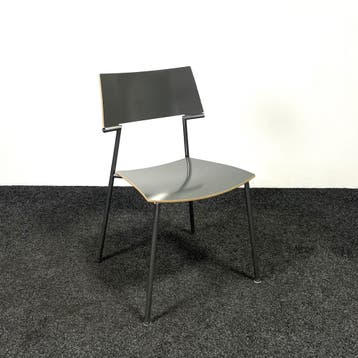 Van Der Sluis Quasi Stoel - Grijs, Ophalen of Verzenden, Gebruikt, Grijs