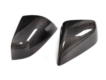 Carbon spiegelkappen cover Tesla Model X, Verzenden