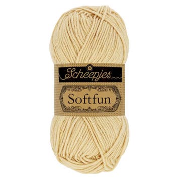 Scheepjes Softfun - 2632 Tortilla - Haakgaren / Breigaren, Ophalen of Verzenden, Nieuw, Breien of Haken, Wol of Garen