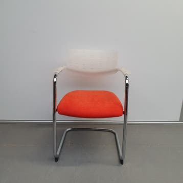 Rovo vergaderstoel - oranje stof (alleen per set), Ophalen of Verzenden, Nieuw