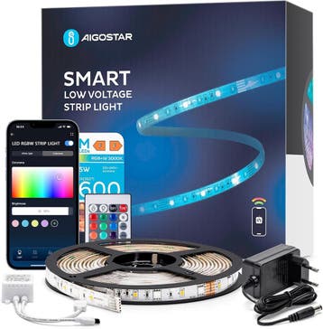Led strip - Ledstrip - 5 meter - RGB - Aigostar, Verzenden, Zo goed als nieuw