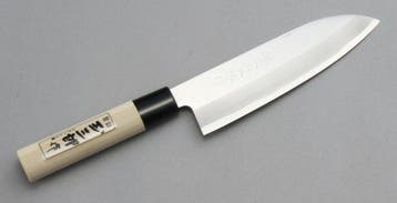 Japanese Kitchen Knife Kataoka Tamasaburo Santoku 165mm -