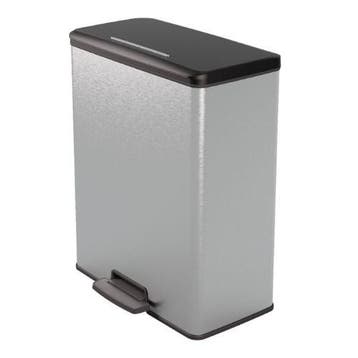 Curver Decobin Duo prullenbak 52L — gebruikt