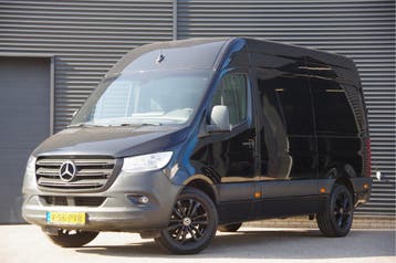 Zakelijke Lease |  Mercedes-Benz Sprinter 319 1.9 CDI L2H2 A, Automaat, Gebruikt, Euro 6, Zwart
