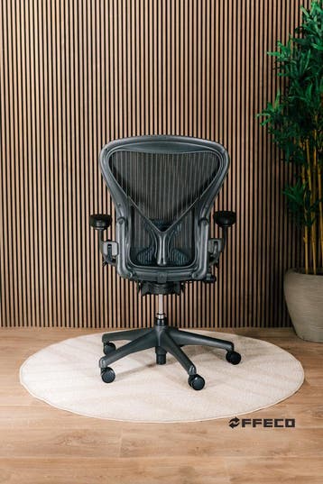 Refurbished Herman Miller Aeron Incl Garantie En Factuur!, Huis en Inrichting, Verzenden, Zwart, Zo goed als nieuw, Bureaustoel