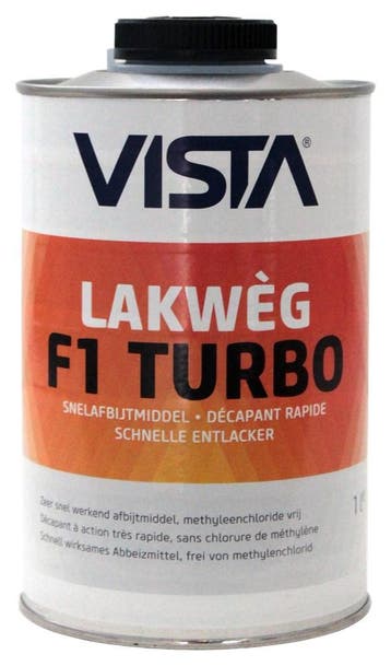 Vista F1 Turbo Lakweg zeer snel werkend afbijtmiddel voor kl, Ophalen of Verzenden, Nieuw