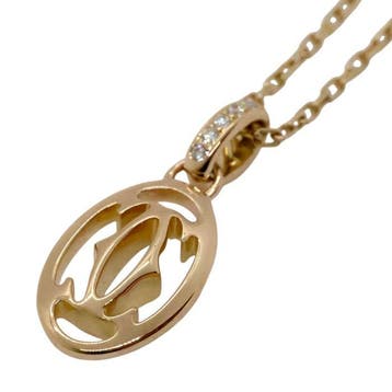 Cartier - Ketting met hanger - C de Cartier - 18 karaat