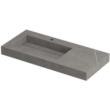 INK Pitch Wastafel Keramische Slab Links met Drain en Front, Ophalen of Verzenden, Nieuw