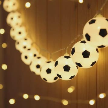 Voetbal Slinger Lichtjes - Sfeervolle LED Verlichting voor F, Verzenden, Nieuw