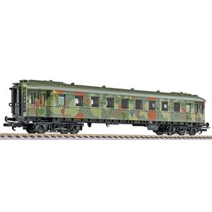 LILIPUT L336602 SOLDATENTRANSPORT WAGON CAMOUFLAGE H0, Nieuw
