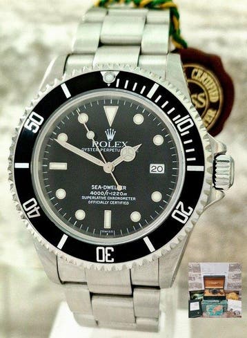 Rolex - Sea-Dweller Swiss Only 4000ft/1220m - Zonder, Nieuw