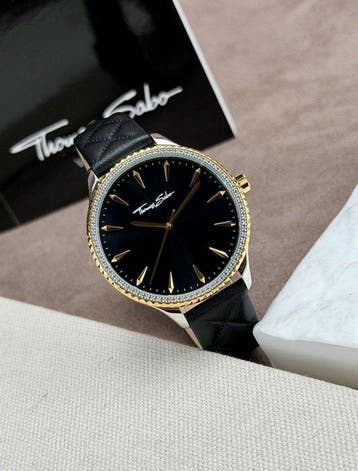 Thomas Sabo - Black Dial Two/Tone bezel - Zonder, Nieuw