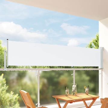 vidaXL Zijkant luifel 100 x 300 cm 100% polyester ijzer, Verzenden, Nieuw