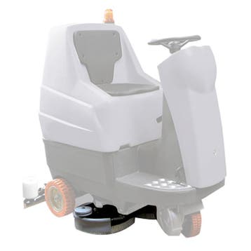 GGM Gastro | Nylon borstel - 10x10x10mm - voor BS1075000B |, Verzenden