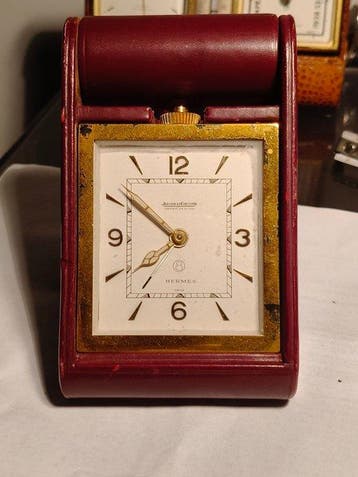 Tafel/bureauklokken - Jaeger-LeCoultre, Hermes - Metaal -
