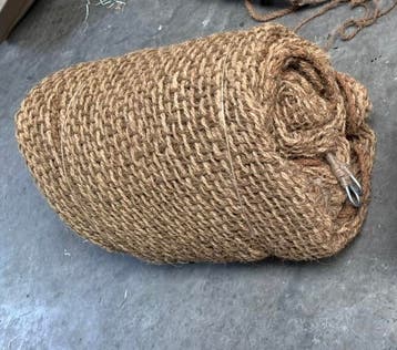 Kokos Schaduwdoek 4x4 meter, Ophalen of Verzenden, Nieuw