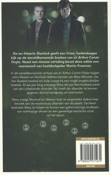 Het teken van vier / Sherlock Holmes / 2 - Arthur Conan, Boeken, Verzenden, Gelezen, Arthur Conan Doyle
