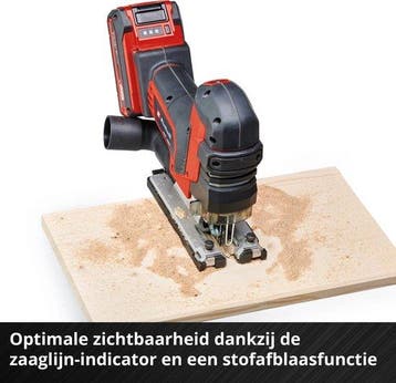 Einhell Professional Accu Decoupeerzaag TP-JST 18/135 Li BL, Verzenden, Zo goed als nieuw