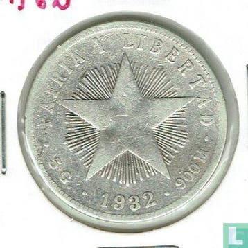 Cuba 20 centavos 1932, Verzenden, Losse munt, Goud
