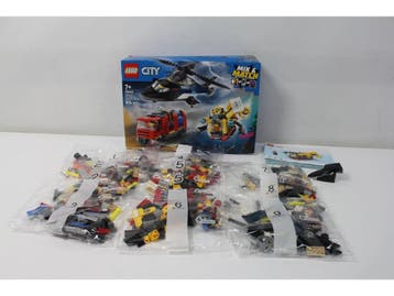 LEGO City 60462 - Helikopter brandweerauto onderzeeër remix, Verzenden, Zo goed als nieuw