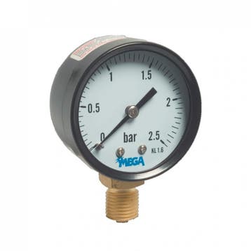 Manometer voor zandfilters 0 - 2,5 bar (1/4” aansluiting), Ophalen of Verzenden, Nieuw