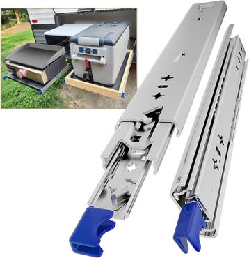 Ladegeleiders 900mm met Slot | Retourdeal 52% Korting, Ophalen of Verzenden, Zo goed als nieuw, 250 mm of meer, Overige typen