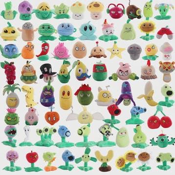 Plants VS Zombies Pluche Knuffels 15-20cm - Verzamel alle 72, Verzenden, Nieuw