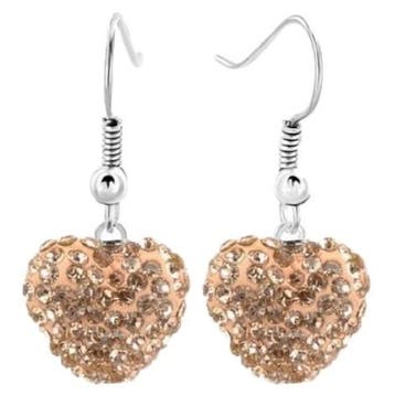 Fako Bijoux - Oorbellen - Disco Dots - Hanger - Hart -, Verzenden, Nieuw