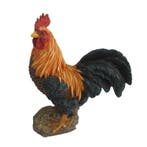 Dierenbeeldje haan staand 25 cm - Decoratie vogels, Ophalen of Verzenden, Nieuw