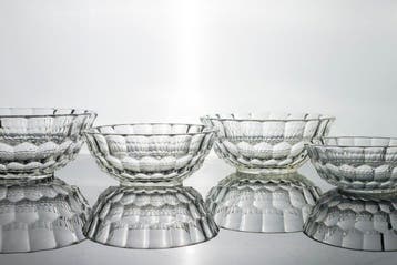 Val Saint Lambert - Schaal (4) - Glas