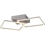 LED Plafondlamp - Plafondverlichting - Trion Square - 20W -, Ophalen of Verzenden, Nieuw, Metaal