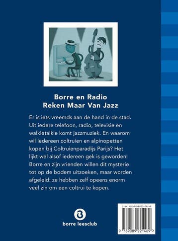 Borre en Radio Reken Maar Van Jazz / De Gestreepte Boekjes, Boeken, Kinderboeken | Kleuters, Verzenden, Gelezen, Jeroen Aalbers
