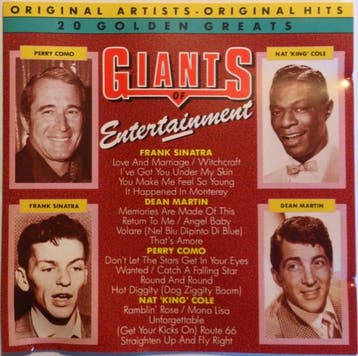 cd - Various - The Giants Of Entertainment, Verzenden, Zo goed als nieuw