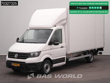 Volkswagen Crafter 140pk Laadklep Zijdeur Bakwagen Airco Cru, Stof, Gebruikt, Euro 6, Volkswagen