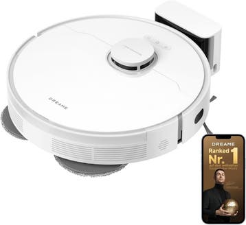 Krachtige Robotstofzuiger & Dweil - 30% goedkoper, Ophalen of Verzenden, Zo goed als nieuw, Robotstofzuiger, Minder dan 1200 watt