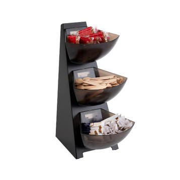 GGM Gastro | Buffetladder MULTI RACK - RVS & ABS, mat - |, Verzenden, Nieuw in verpakking, RVS Meubilair