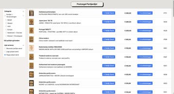 Postzegel Partijenlijst (500+) alle volledig gefotografeerd!, Postzegels en Munten, Postzegels | Volle albums en Verzamelingen