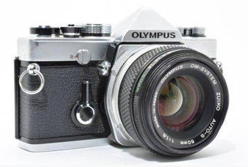 Olympus OM-1 + F.Zuiko Auto-S 1.8/50mm | Analoge camera, Nieuw